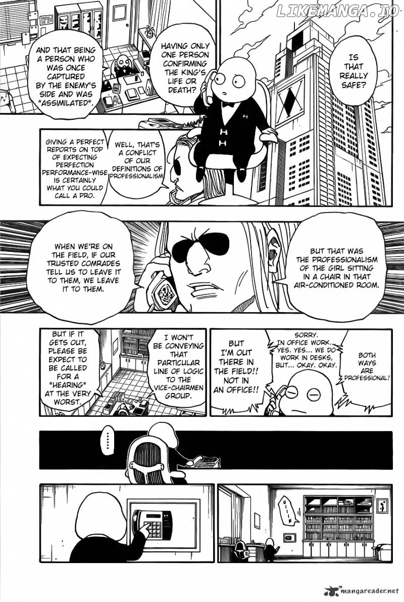 Hunter x Hunter, Chapter 316 image 03